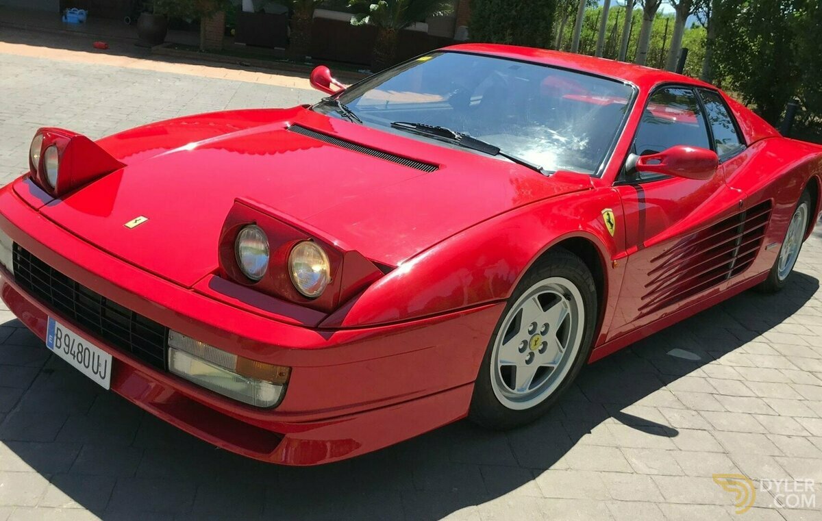 1991 Ferrari Testarossa F512, foto 5