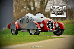 Fiat 750 Pulidori Sport Descapotable / Roadster 1947 Plata