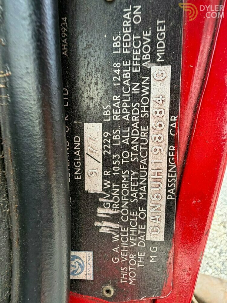1977 MG Midget, foto 4