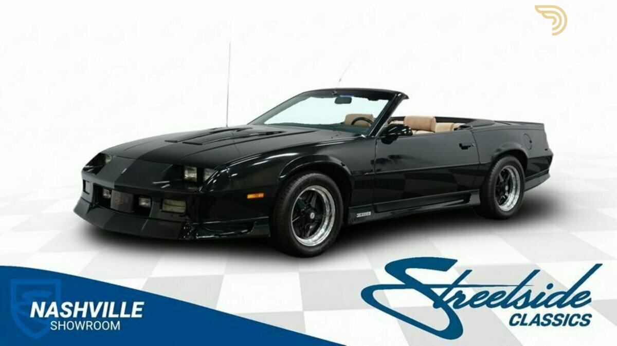 1991 Chevrolet Camaro Z28 Convertible, foto 1