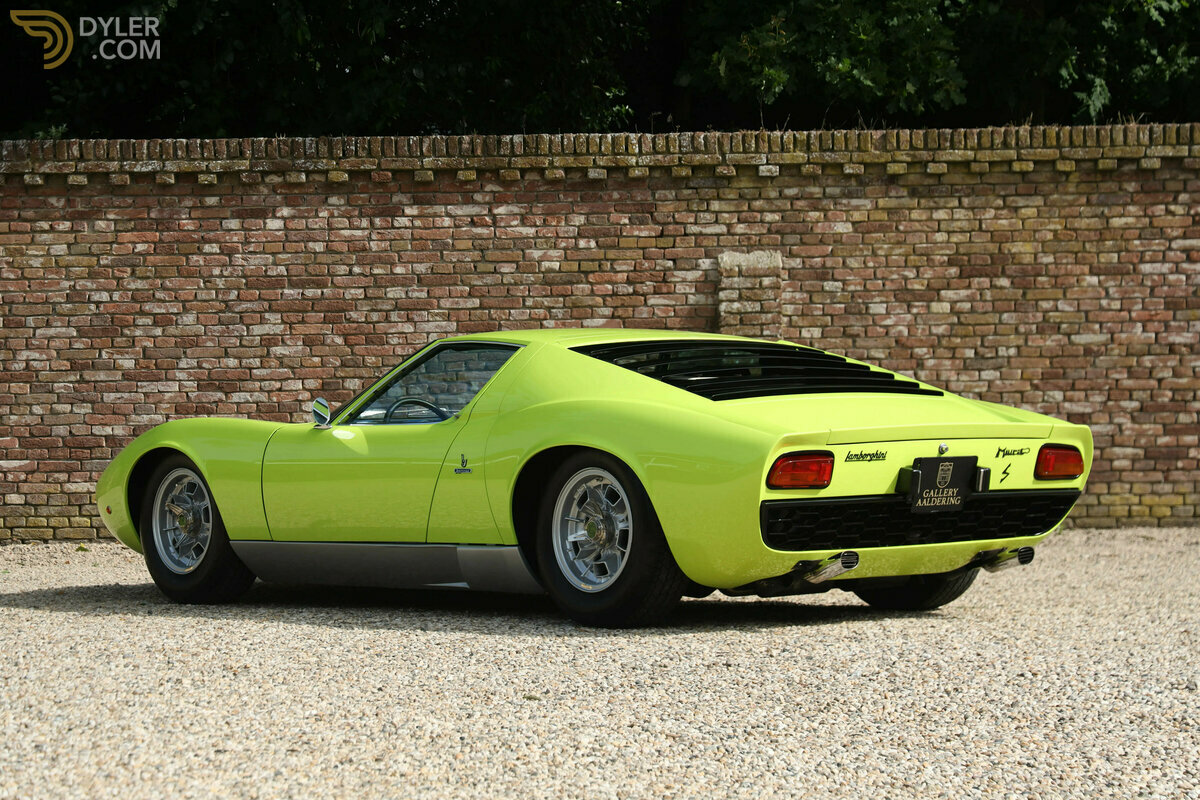 1969 Lamborghini Miura, foto 12