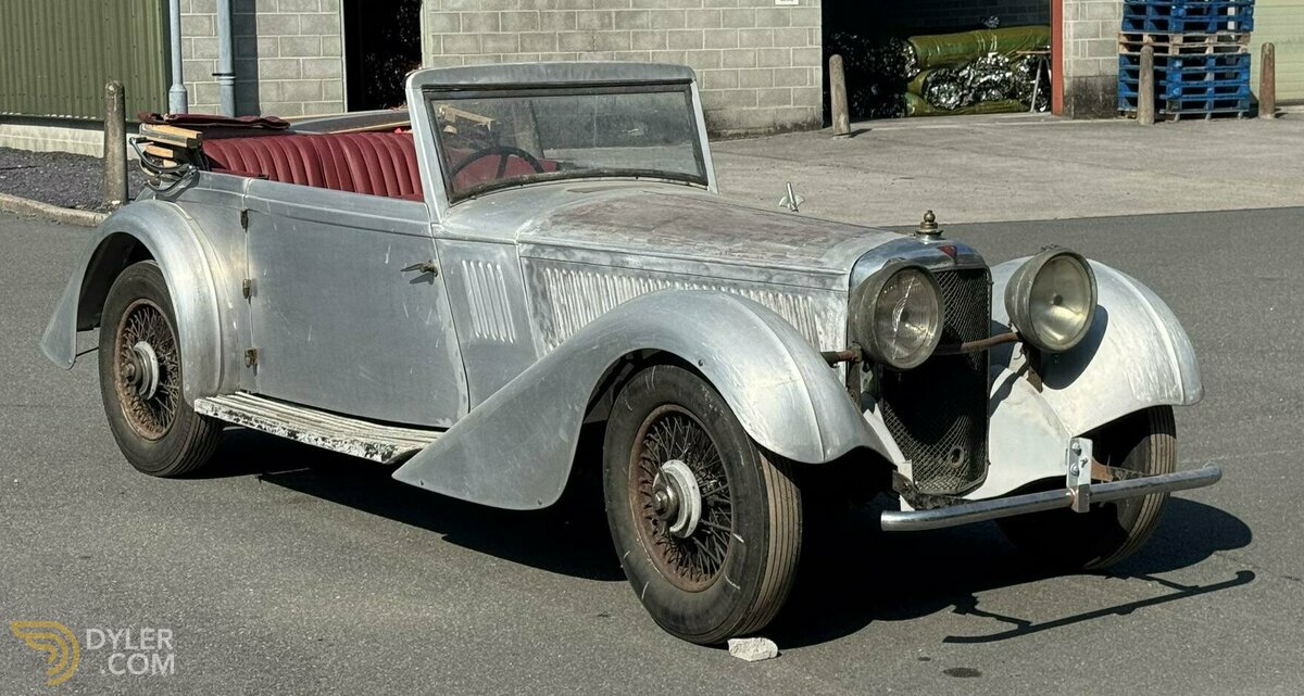 1935 Alvis Speed 20 Drophead Coupe Project, foto 3