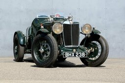 MG Magnette NA Cabriolet / Roadster 1934 Grün