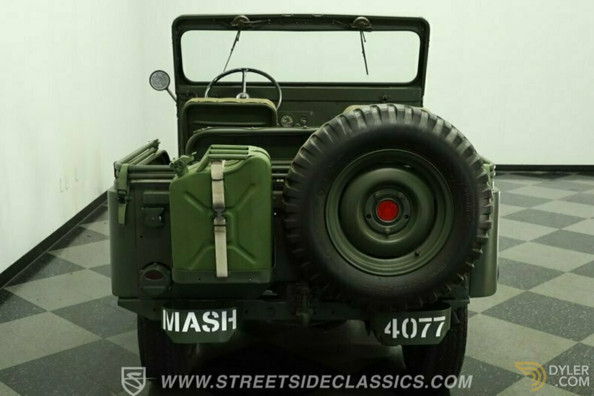 1952 Willys Jeep Military Jeep, foto 8