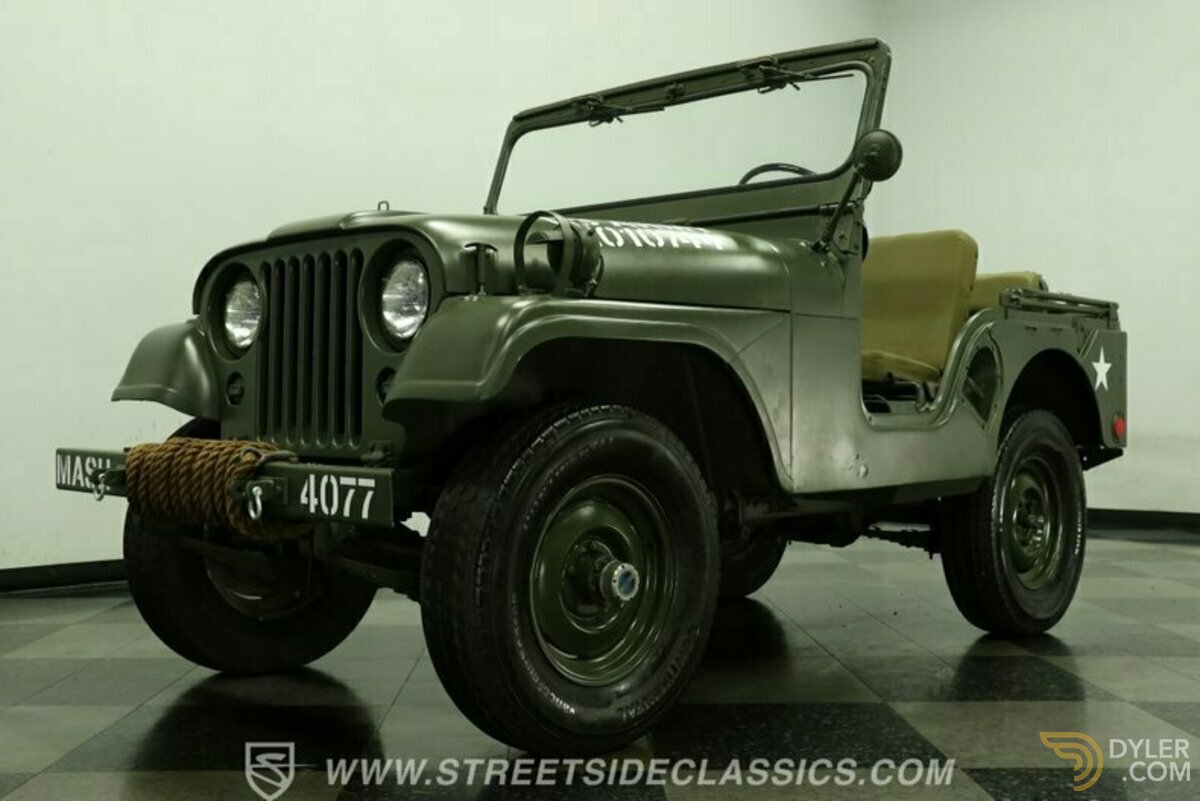 1952 Willys Jeep Military Jeep, foto 1