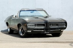 Pontiac GTO V8 Convertible Cabriolet / Roadster 1968 Schwarz