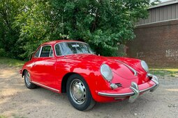 Porsche 356 Coupe 1965 Rojo