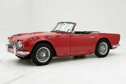 Triumph TR4 Cabriolet / Roadster 1963 Red