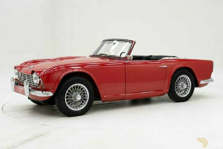 Classic 1963 Triumph TR4 For Sale. Price 24 950 EUR - Dyler
