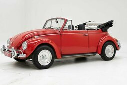 Volkswagen Beetle Hatchback 1970 Red
