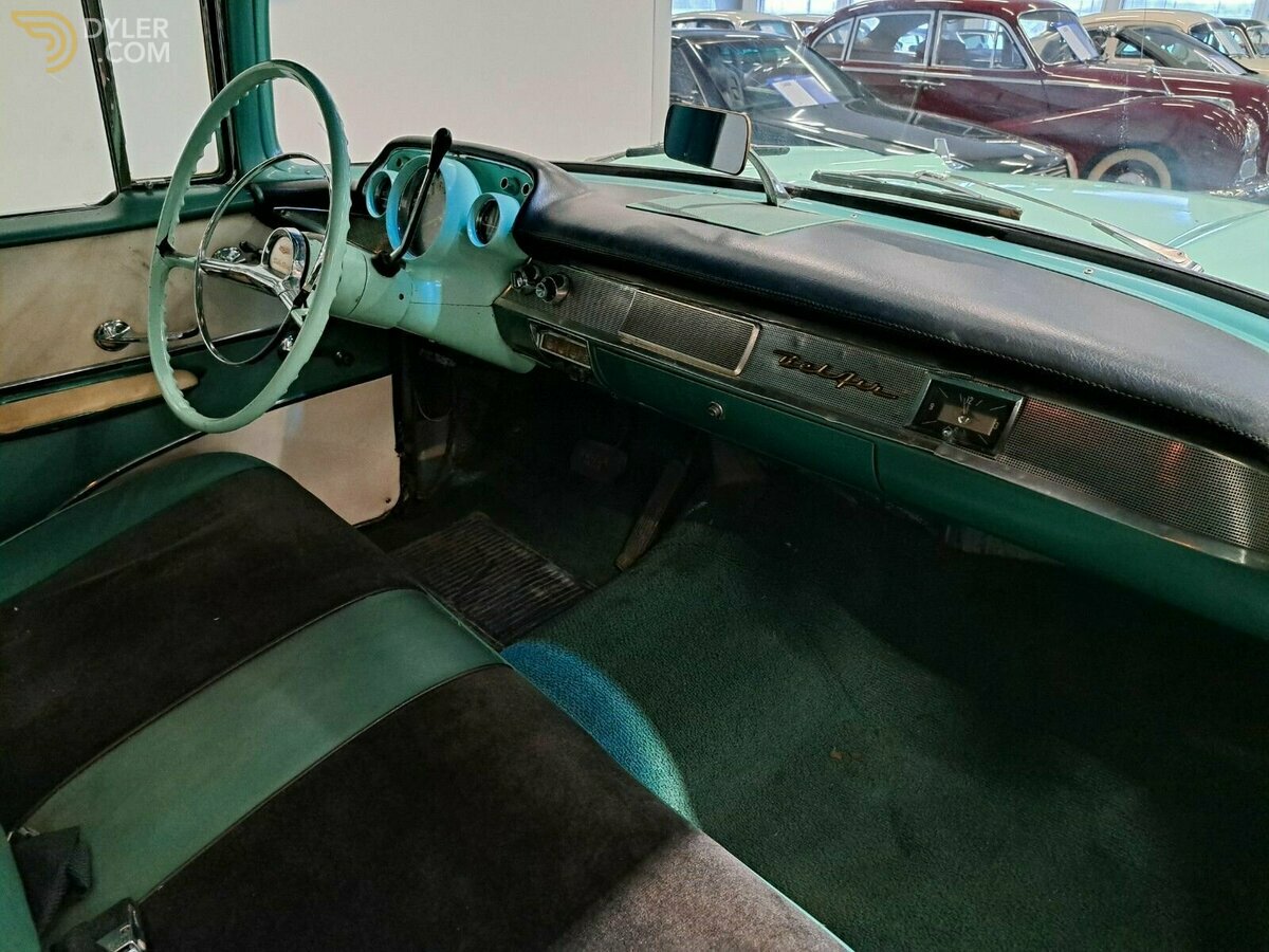 1957 Chevrolet Bel Air / 4-doors/ 4,6L V8 / "Black Plate", foto 9