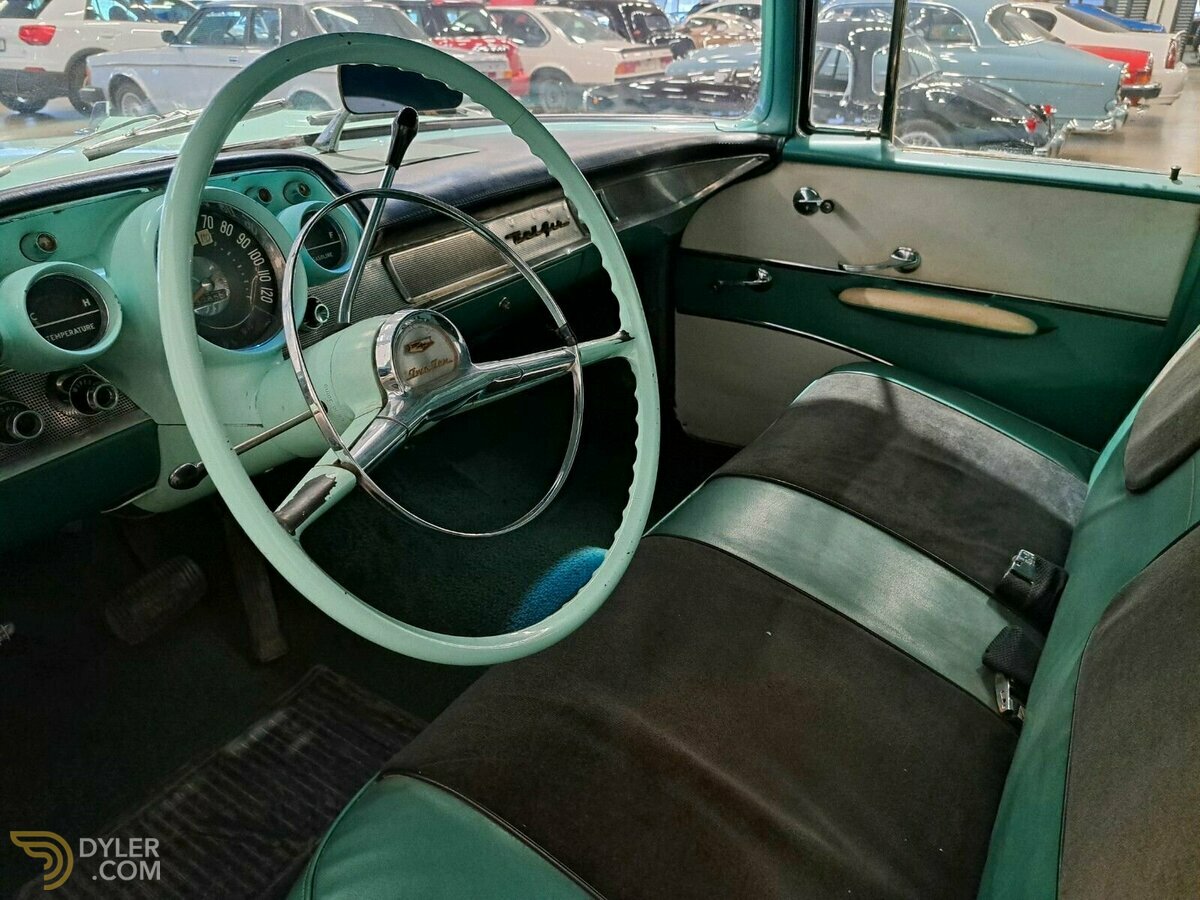1957 Chevrolet Bel Air / 4-doors/ 4,6L V8 / "Black Plate", foto 11