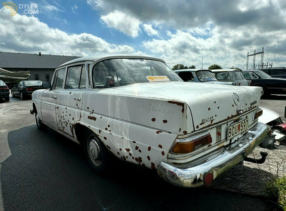 1966 Mercedes-Benz 200 200, foto 11