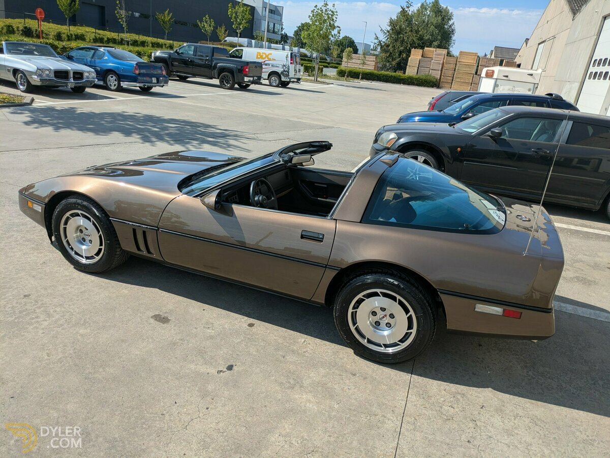1986 Chevrolet Corvette C4 - Coupé Targa cabriolet, foto 1