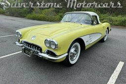 Chevrolet Corvette Cabriolet / Roadster 1958 Yellow