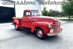 Chevrolet 3100 Pickup 1952 Red