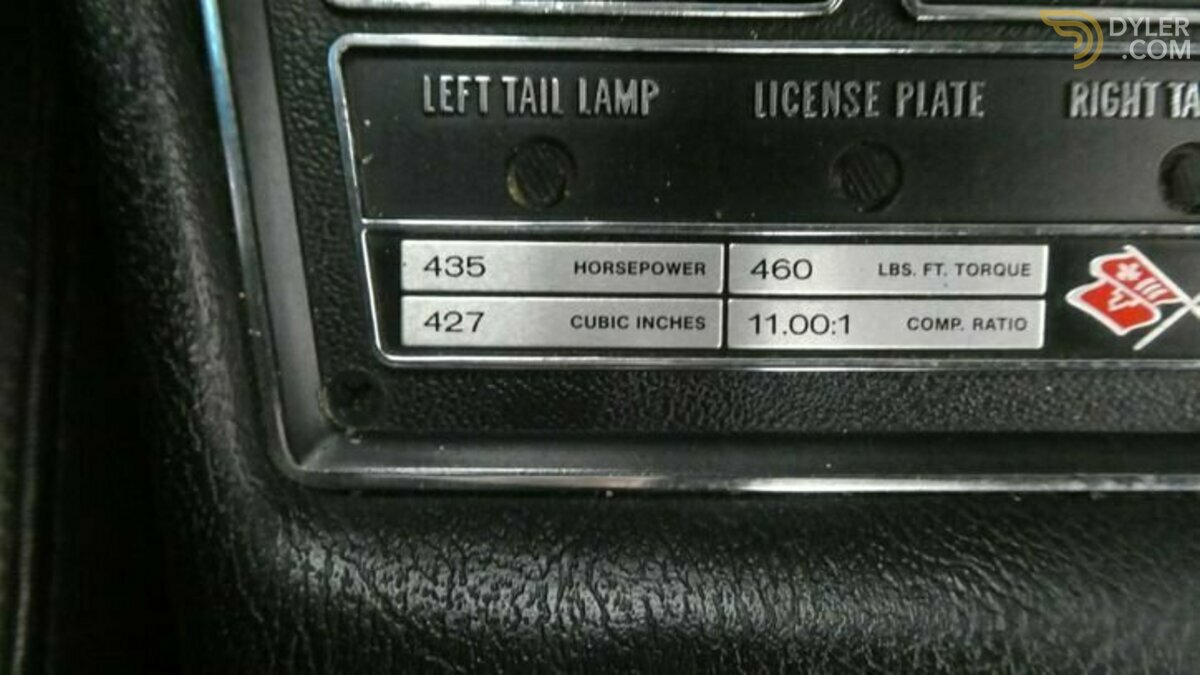 1969 Chevrolet Corvette Convertible, foto 12