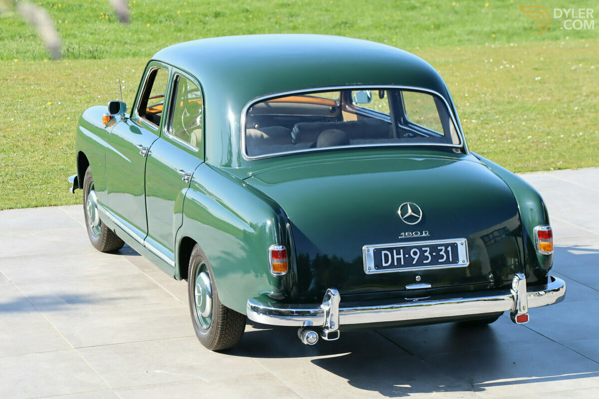 1958 Mercedes-Benz 180 180 D, foto 12