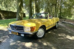 Mercedes-Benz 380 Sahara Gelb Descapotable / Roadster 1983 Amarillo