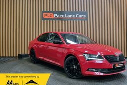 Skoda Superb SportLine Hatchback 2018 Red