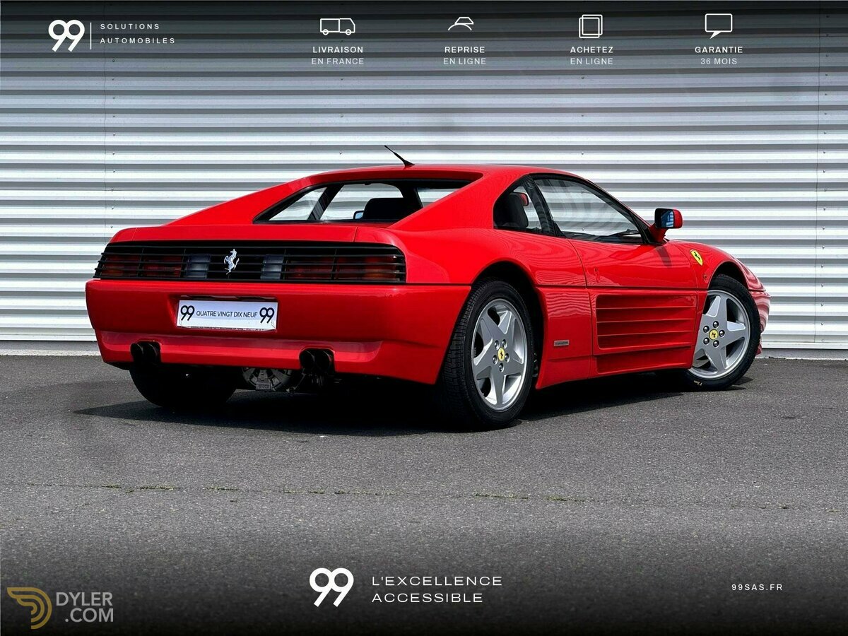 1991 Ferrari 348 FERRARI V8 300CH LIGNE PININFARINA CLIMATISATION R, foto 8