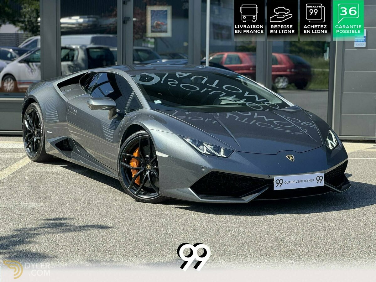 2016 Lamborghini Huracan LP610 SIEGE FULL CARBON FREINS CÉRAMIQUES