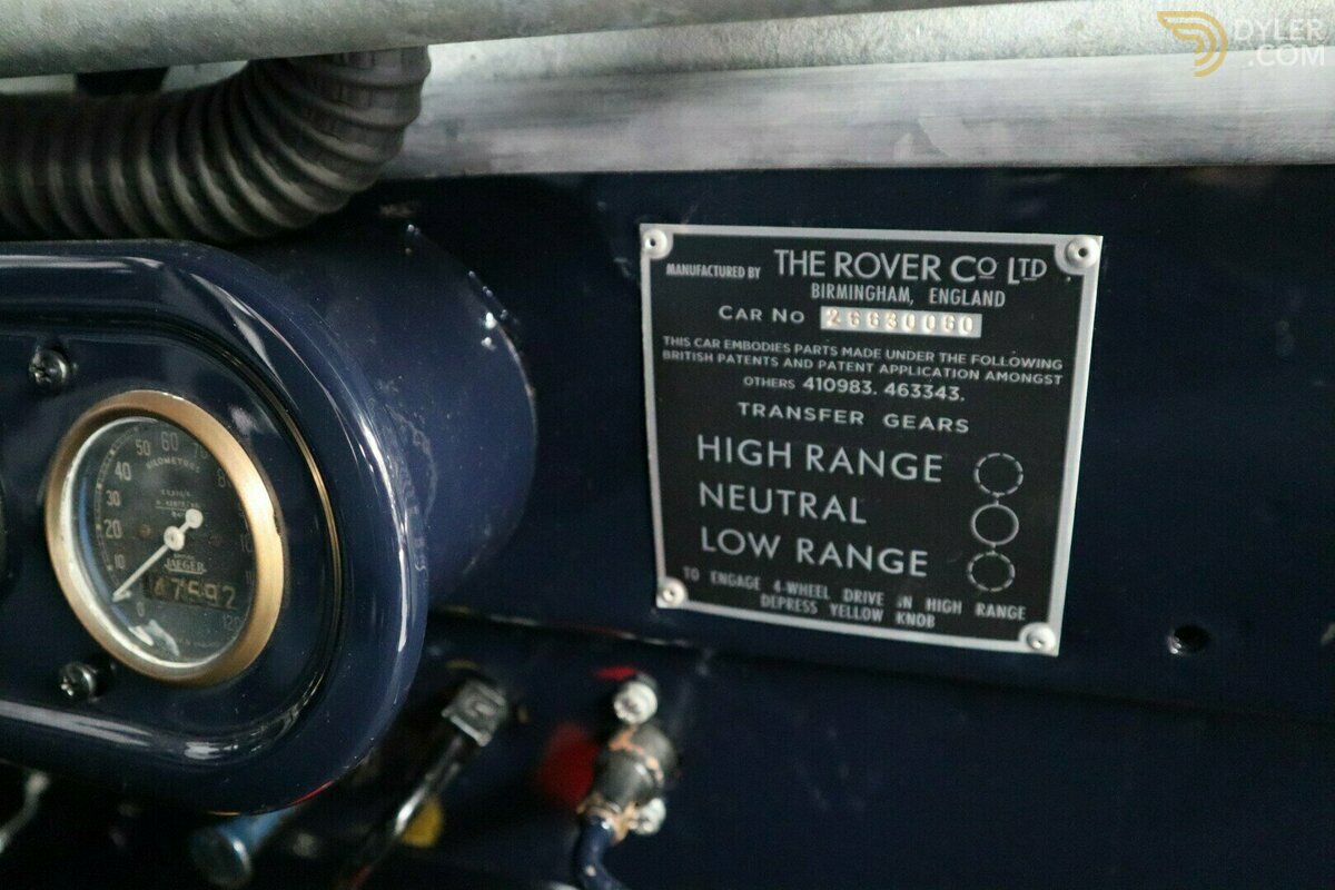 1951 Land Rover Serie I Series I, foto 11