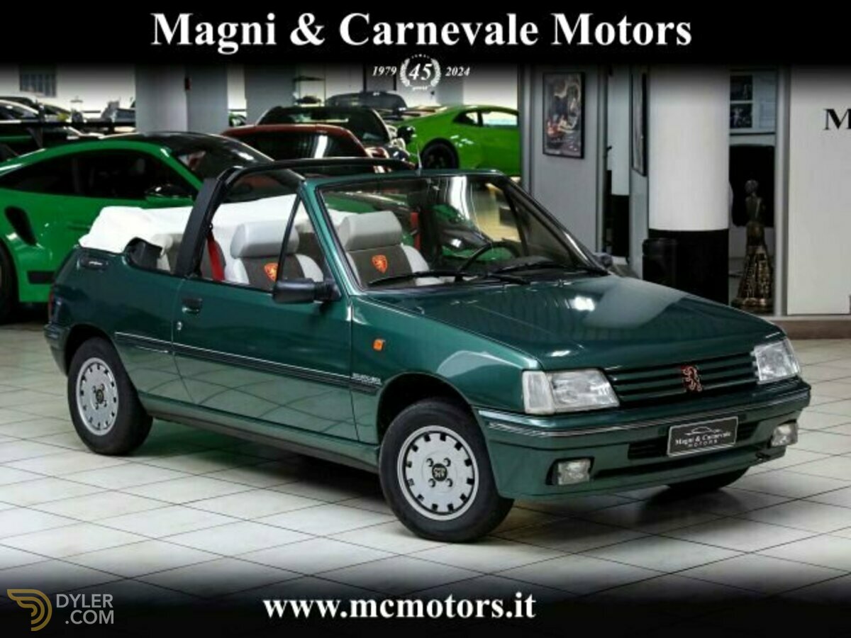 Classic 1992 Peugeot 205 ROLAND GARROS|TARGA MI|SPECIAL EDITION