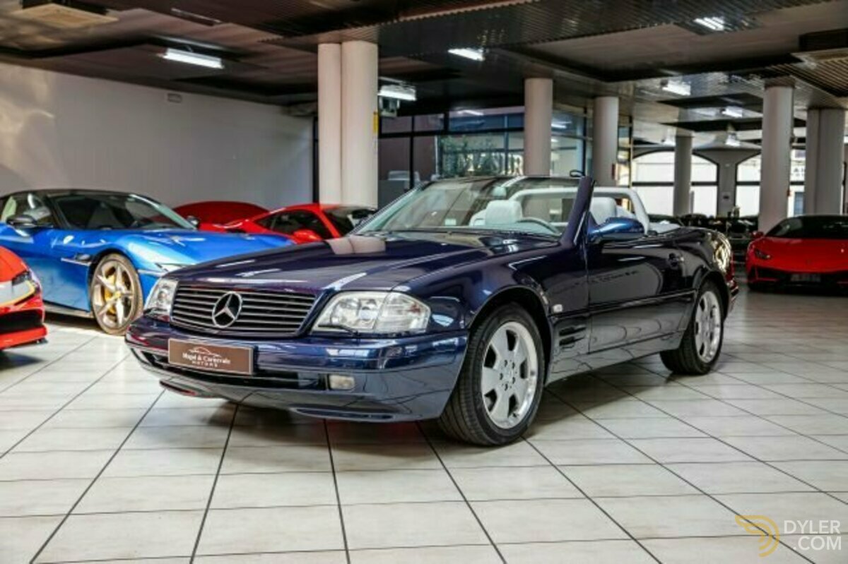 2000 Mercedes-Benz SL 500 R129|EXCLUSIVE LEATHER|ACTIVE SUSPENSION|TEMPOMAT, foto 3