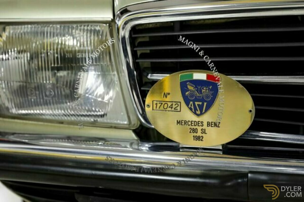 1982 Mercedes-Benz SL 280 ISCRITTA ALBO A.S.I., foto 8