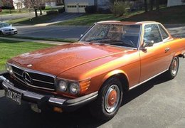 Mercedes-Benz 450 SL Coupe 1975 Orange Mercedes-Benz 450 SL Coupe 1975 Orange Car for Sale. 417158