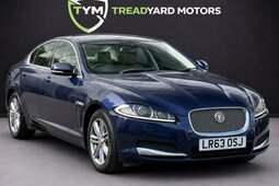 Jaguar XF Luxury Saloon Sedan / Saloon 2013 Blue