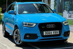 Audi Q3 S line Plus 2014 Blue