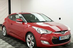 Hyundai Veloster Sport Hatchback 2013 Red