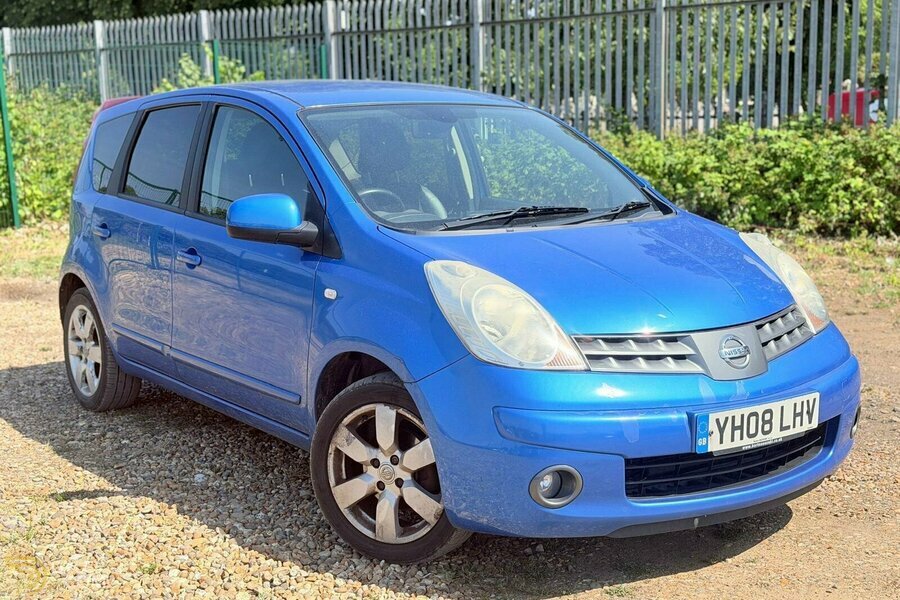 Nissan Note Tekna Hatchback 2008 Blue