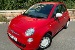 Fiat 500 Pop Hatchback 2012 Rojo