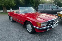 Mercedes-Benz 380 SL Convertible 1982 Red