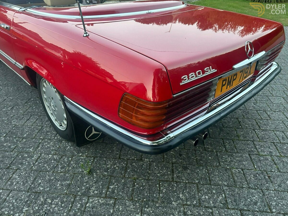 1982 Mercedes-Benz 380 SL Convertible, foto 12