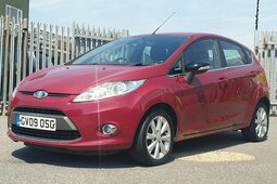 Ford Fiesta Zetec Hatchback 2009 Red