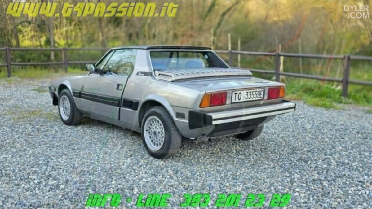 1982 Fiat X1/9 Five Speed, foto 3
