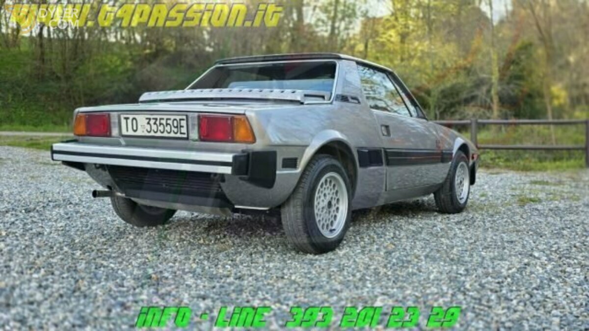 1982 Fiat X1/9 Five Speed, foto 6