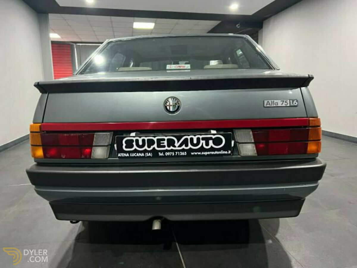 1986 Alfa Romeo 75 1.6 CARBURATORI 1986 PRIMA SERIE / TARGA (TO) ASI, foto 5