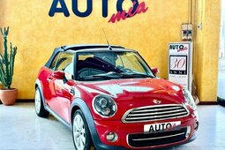 MINI Cooper 1.6 16V Cooper Cabrio Cabriolet / Roadster 2014 Red