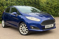 Ford Fiesta Titanium Hatchback 2016 Blue