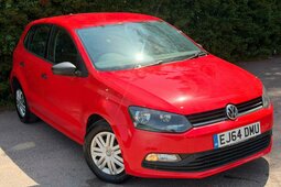 Volkswagen Polo S Hatchback 2015 Red