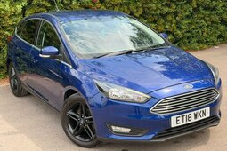 Ford Focus Zetec Edition Hatchback 2018 Blue