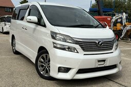 Toyota Vellfire Platinum Selection II Minivan / MPV 2011 White