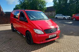 Mercedes-Benz Vito Dualiner 2008 Red
