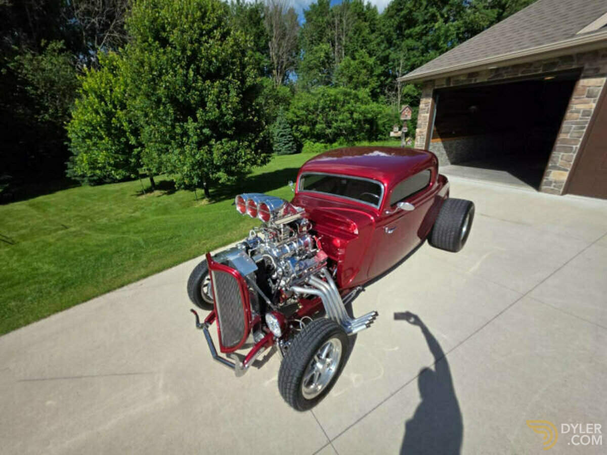 1933 Ford Coupe PRO STREET, foto 7