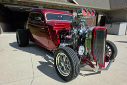 Ford Coupe PRO STREET Coupe 1933 Burgundy